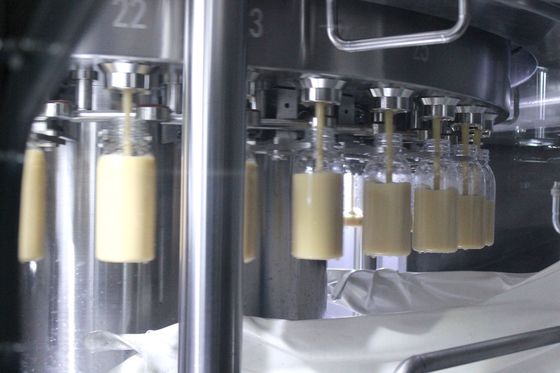 Machine de remplissage froide aseptique du rondin 350ml de la capacité 6 de stérilisation