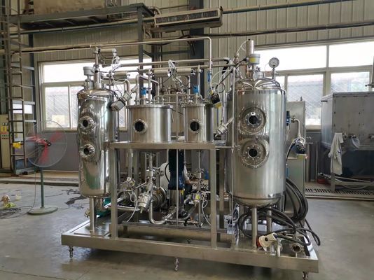 machine de mélangeur de CO2 de PLC de gaz de boisson de boissons non alcoolisées de série de 4.5t/H HS