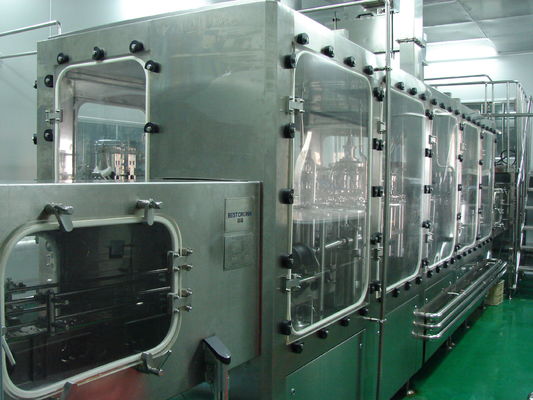 Machine du remplissage 15000bph de rinçage sèche d'acier inoxydable