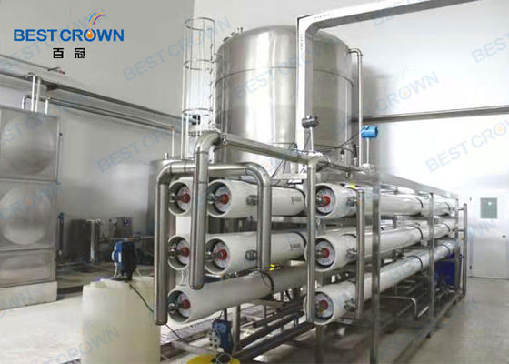 Équipement d'osmose d'inversion du système Ss316 de purification de traitement de filtre